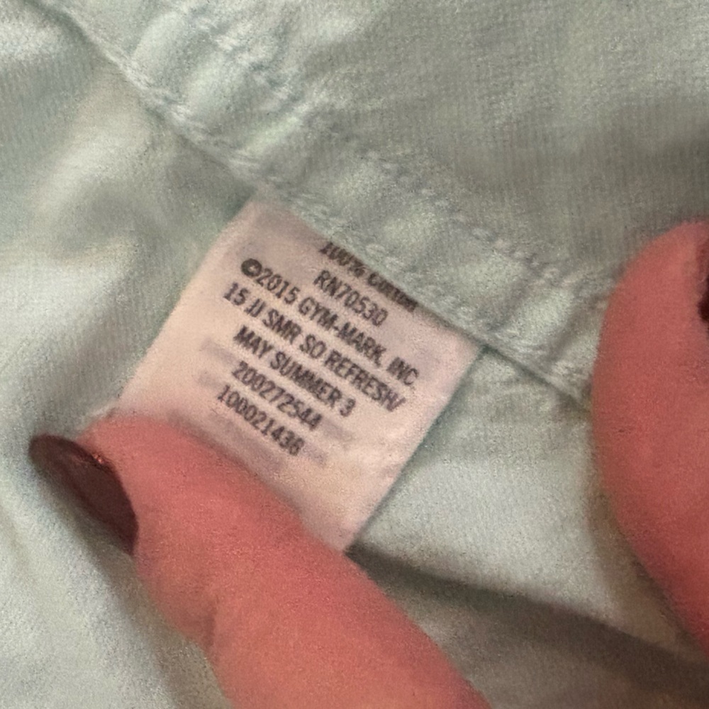 Janie and Jack Mint Green Button-Down Shirt Cotton Spring Little Boys Size 7 - Picture 5 of 5